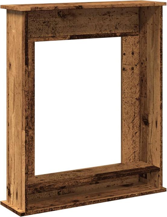 Image du produit vidaXL Bordure de cheminée Console de cheminée Décor Cheminée Cimaise aspect vieux bois