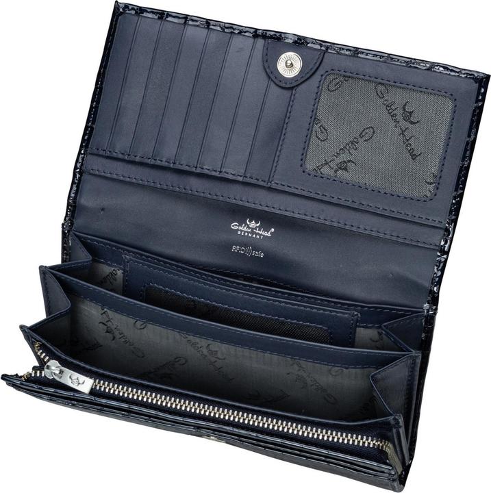 Actual product image Golden Head Long Wallet Cayenne RFID Protect 2802