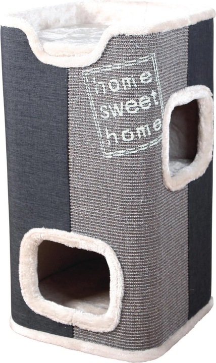 Trixie Cat Tower Jorge (78 cm, White, Blue, Grey)