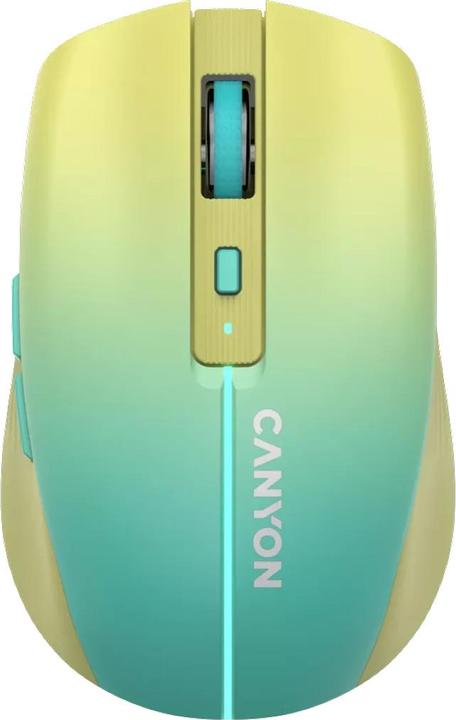 Actual product image Canyon MW-44, 2 in 1 Wireless optical mouse with 8 buttons, DPI 800/1200/1600, 2 mode(BT/ 2.4GHz) (Wireless)