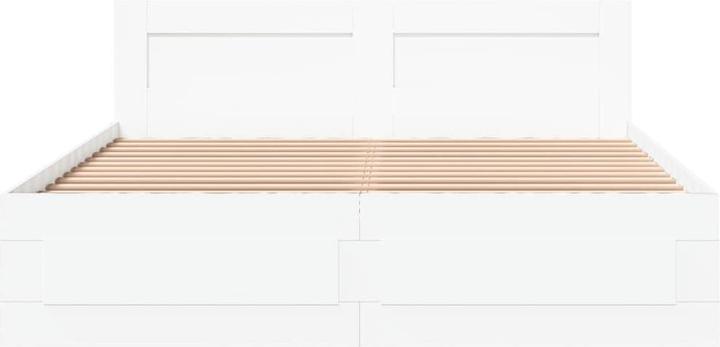 Actual product image VidaXL Bettgestell mit Kopfteil (150 x 200 cm)