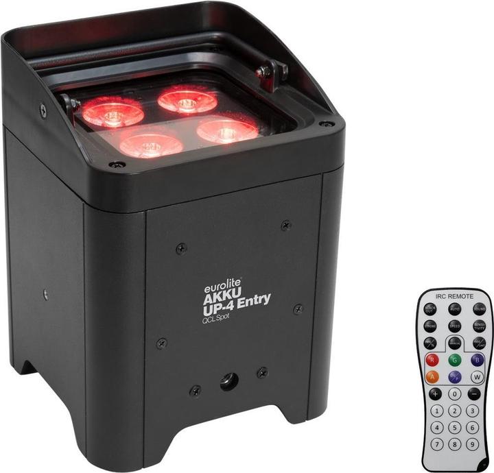 Actual product image Eurolite ACCU UP-4 Entry QCL Spot (8 W, LED)