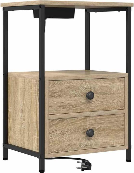 Actual product image vidaXL Bedside table (40 x 31 x 60 cm)
