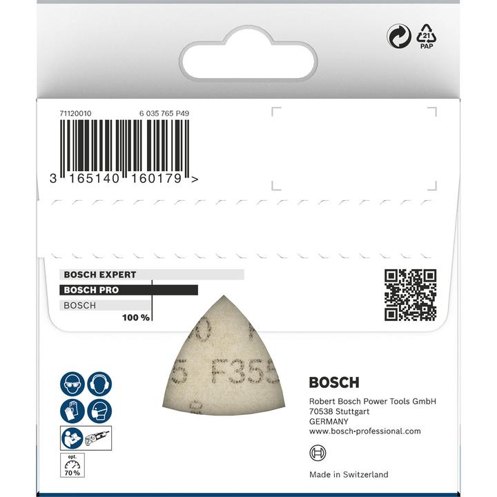 Produktbild Bosch Professional Zubehör PRO F355 Schleifblatt (P600)