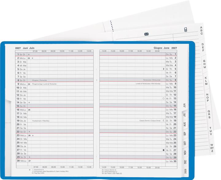 Image du produit Biella Planning Istanbul (10,6 x 15,3 cm, 1 mois / 2 pages)