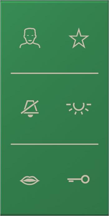 Actual product image JUNG Design cover video 3-fold