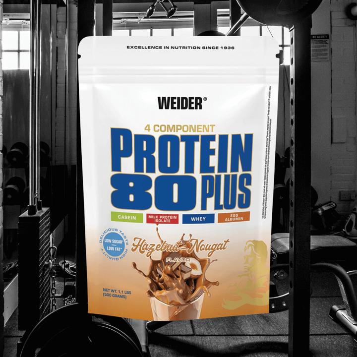 Image du produit Weider Protéines 80 Plus (Noisette, 1 pcs, 500 g)