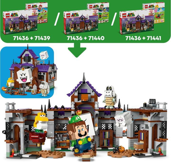 Produktbild LEGO König Buu Huus Spukhaus (71436, LEGO Super Mario)