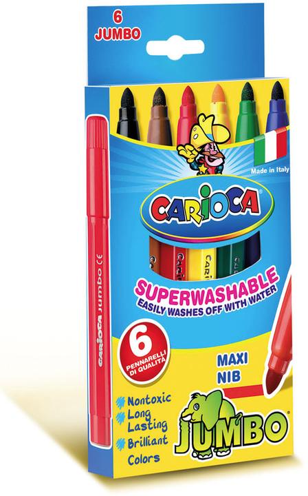 Image du produit Carioca Stylos en fibre Jumbo Box E-6 (6 x)