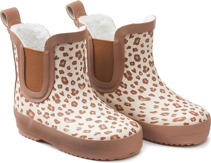 La Redoute Collections Gummistiefel mit Leopardenmuster