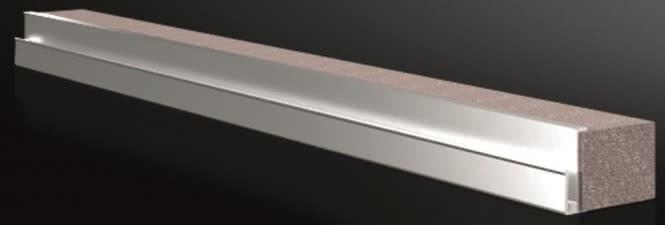 Actual product image Rittal Profile for cable entry, centered for VX