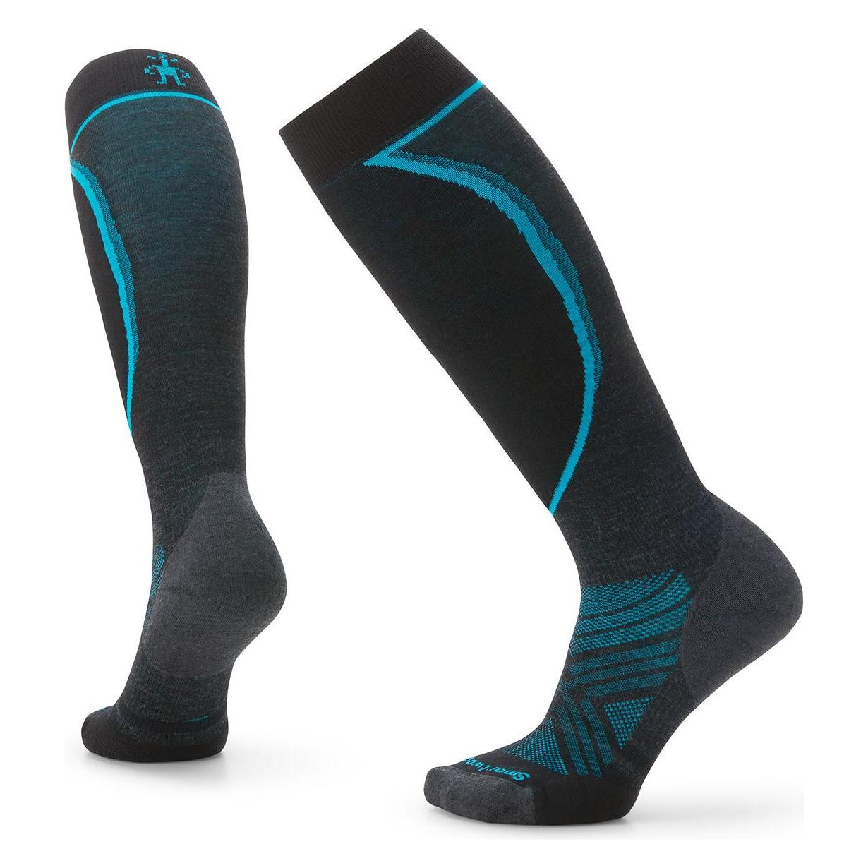 Smartwool, Damen, Sportsocken, Ws Ski Targeted Cushion Otc (42 - 45), Schwarz