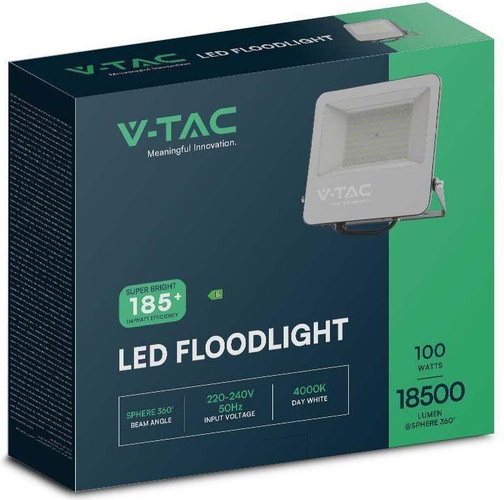 Produktbild V-TAC LED 100W 185Lm/W VT-44105 4000K 18500lm (185 lm, IP65)