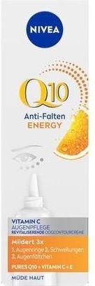 NIVEA Q10 Anti-Falten Energie Augenkonturcreme 15 ml (Augenpflege Crème, 15 ml)