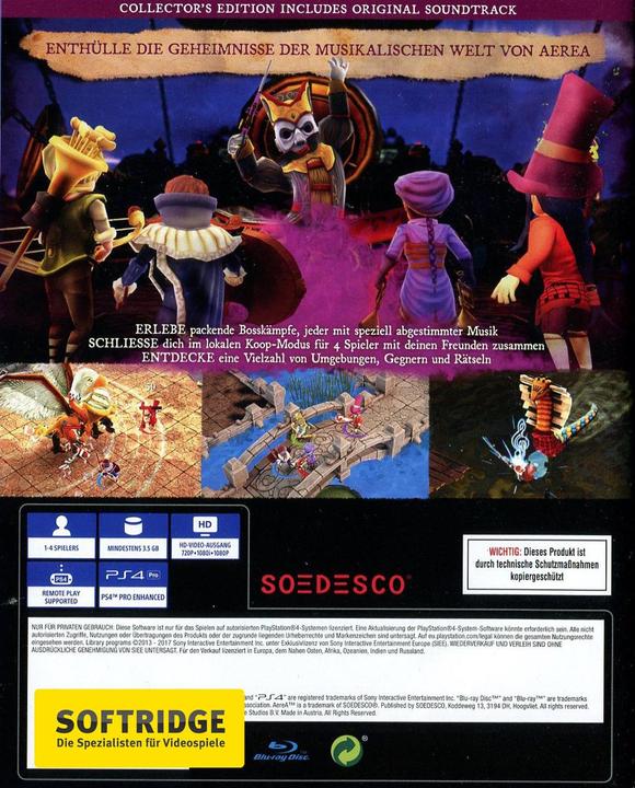 Produktbild Aerea - Collector's Edition (PS4, Multilingual)