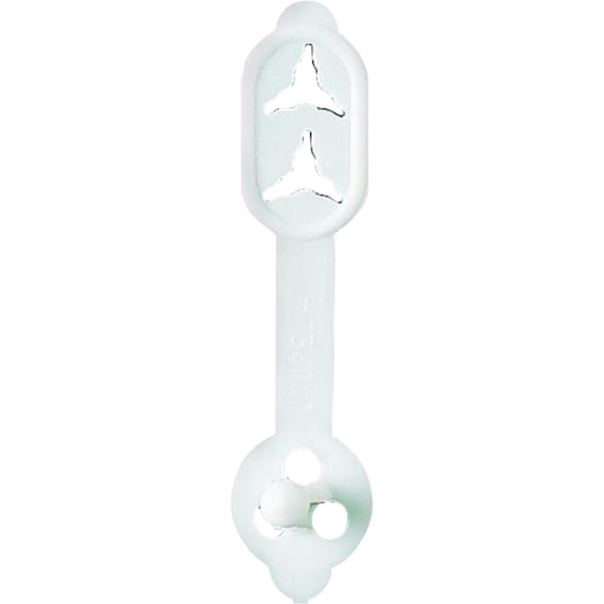 Laurel, Büroklammer, Briefknopf Duo 38mm VE=1000 Stück weiss (1 x)