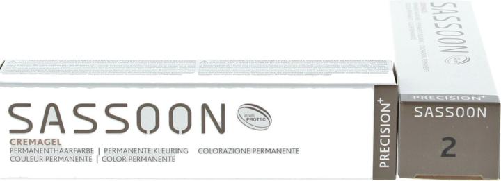 Produktbild Sassoon Haarfarbe Cremagel 60ml Black