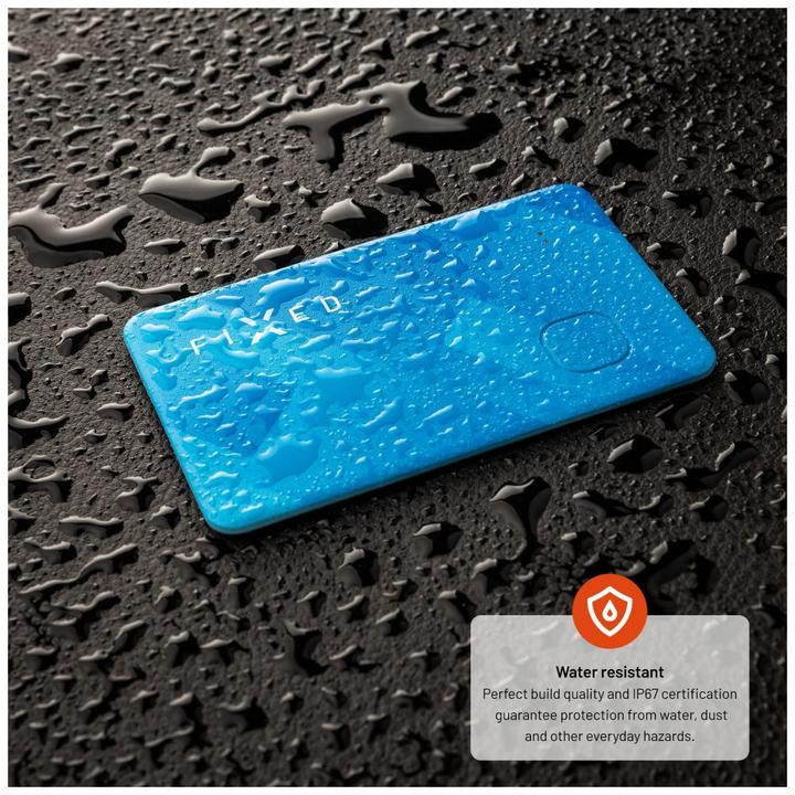 Produktbild Fixed FIXTAG-CARD-BL Bluetooth-Tracker Blau (iOS)