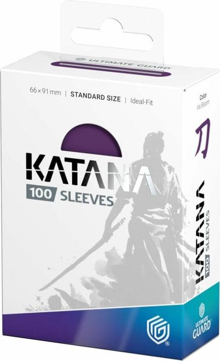 Productafbeelding Ultimate Guard 100 pochettes Katana Sleeves taille standard Iris Bloom