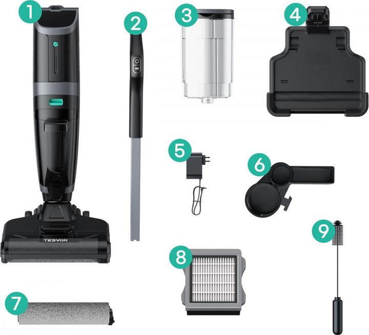 Produktbild Tesvor R5 Nass- und Trockensauger
