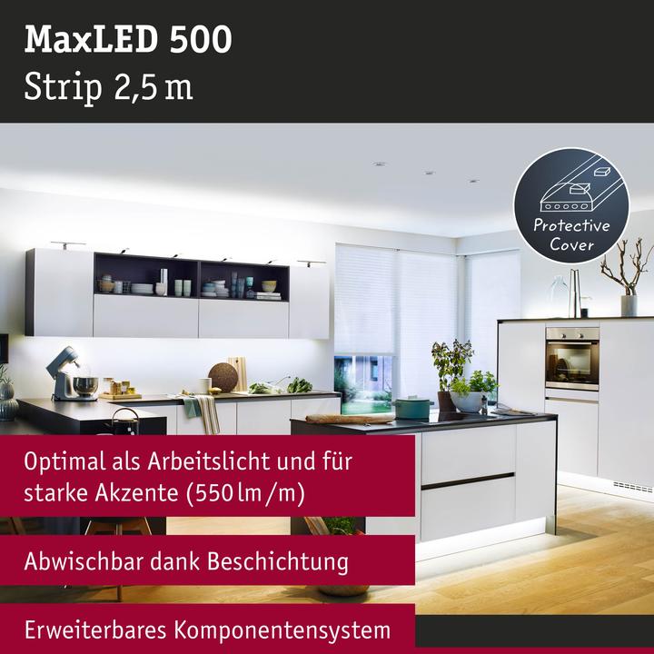 Produktbild Paulmann MaxLED 500 Stripe (Kaltweiss, 250 cm, Indoor)
