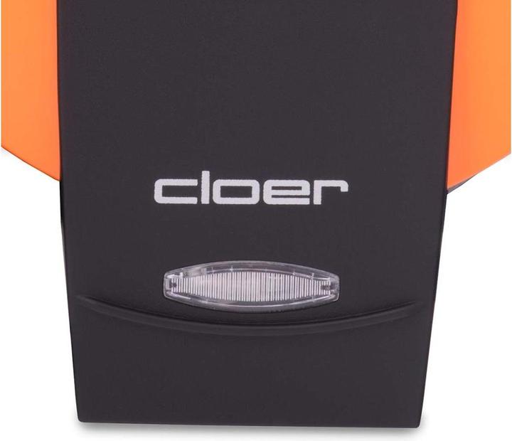 Actual product image Cloer Waffle iron 1627-15 orange