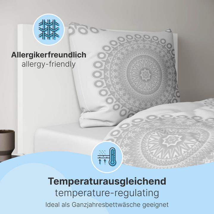 Produktbild Etérea Mandala (Bettwäsche Set, 155x220 cm + 80x80 cm, 155x200 cm + 80x80 cm, 135x200 cm)