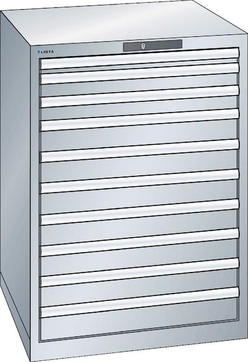 Produktbild Lista Schubladenschrank, Stahlblech (71.70 cm, 100 cm)