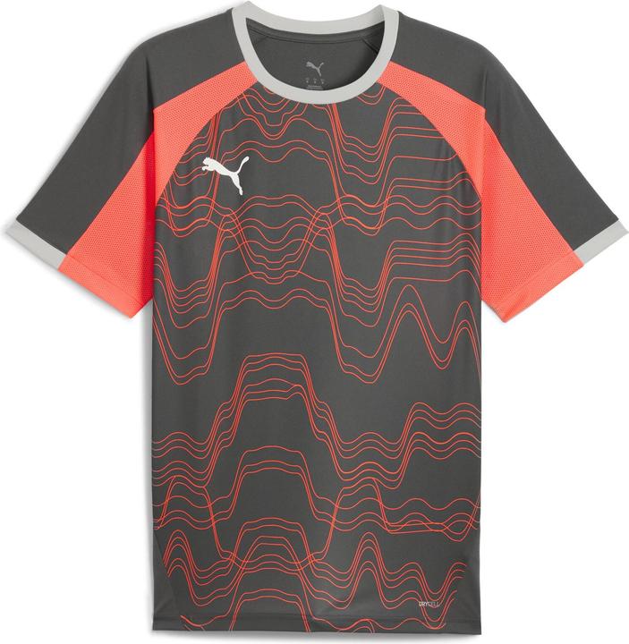 Grigio ombra-PUMA Bianco-Rosso brillante