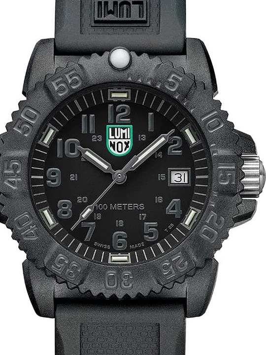 Actual product image Luminox X2.2072 Sea Lion men's watch unisex watch 37mm 10ATM (Rotating bezel left, Swiss made, Diving watch)