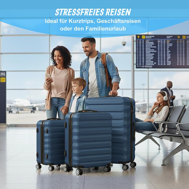 Image du produit Relaxdays Ensemble 3 valises (110 l)