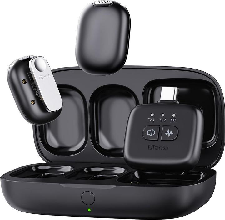 Productafbeelding Ulanzi A30 Tinymic Wireless Microphone-Set - Black (U-A30)