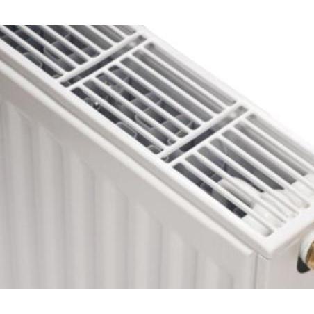 Termo Teknik radiator C6 22-600-2000 - 600x2000 C 4x1/2 - 2x1/2. Inkl J-baeringer og tilbehørspose, Heizkörper