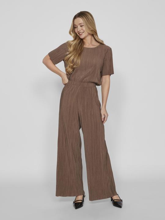 Actual product image Vila Ribbed top with short sleeves (XL)