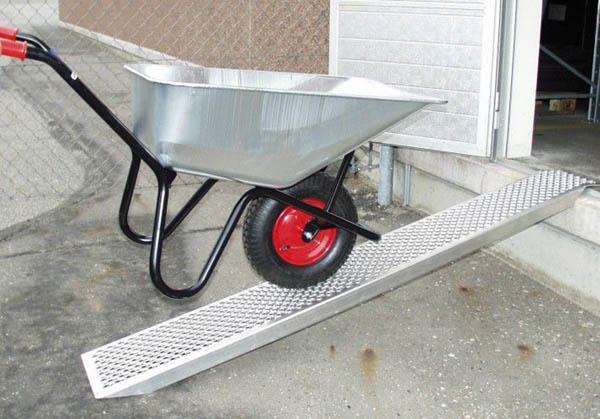 Actual product image HP Autozubehör Loading rail 400 kg without edge Length 1500 mm Travel surface width 180 mm Rail width 215 mm (400 kg)