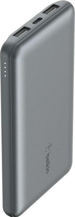 Belkin 10k power bank 15w space grey (10000 mAh, 15 W, 37 Wh)