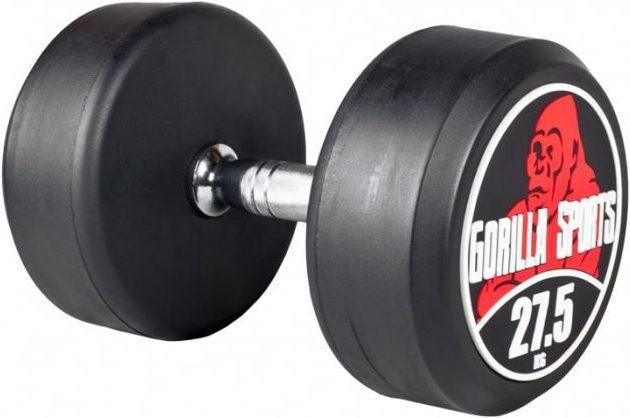 Actual product image Gorilla Sports Round dumbbells (1 x 27.5 kg)