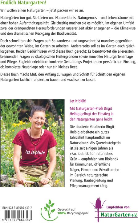 Produktbild Mein Garten wird ein Naturgarten (Deutsch, Helbig, Birgit, 2024)