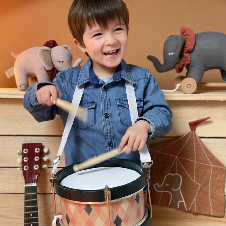 Actual product image Egmont Wooden drum with belt
