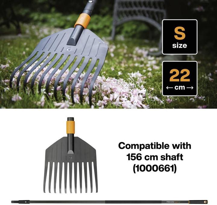 Actual product image Fiskars Rake broom