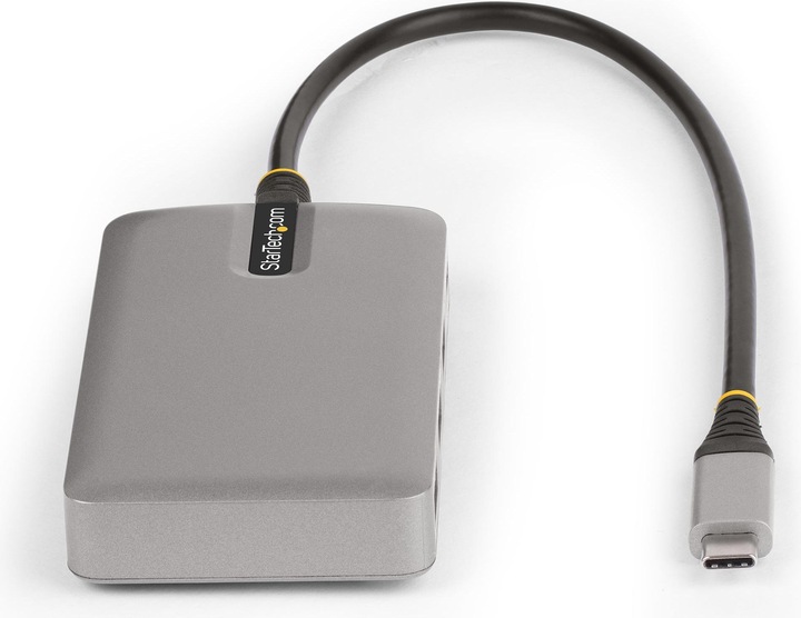 Produktbild StarTech com 4-Port USB-C Hub mit DP Alt Mode Videoausgang 4K 60Hz - USB-C auf 3x USB-A & USB-C, 100 (USB-C, 4 Ports)