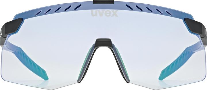 Image du produit Uvex Sports pace stage small V (black matt (bleu), variomatic mirror blue)