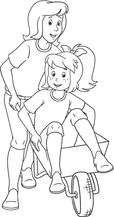Actual product image Bibi & Tina: Mein schönstes Malbuch