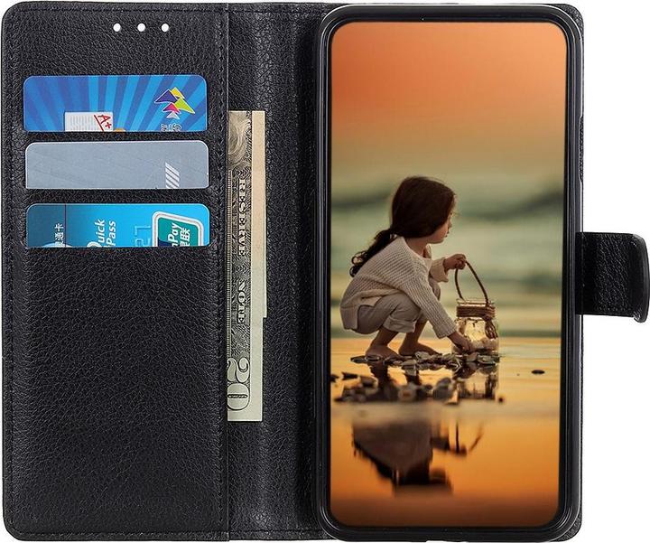 Produktbild Cover-Discount Xiaomi Poco F3 - Leder Etui Hülle schwarz (Xiaomi Poco F3, Xiaomi Mi 11i)