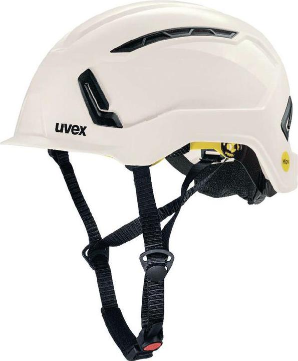 Actual product image Uvex Safety Safety helmet pronamic alpine mips 9735031 white with vents (63 cm)