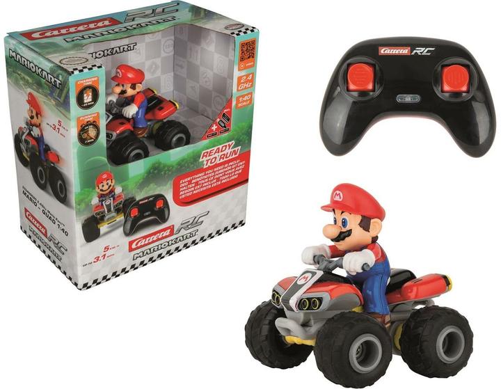 Actual product image Carrera Nintendo Super Mario Quad