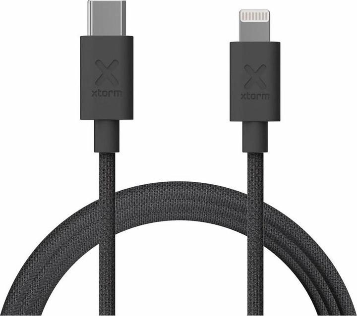 Actual product image Xtorm USB-C -> Lightning 1.0m Go2 Cable black (1 m, 60 W)