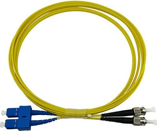 Image du produit BlueOptics Câble de brassage fibre optique duplex SC-UPC/ST-PC monomode 5 mètres (5 m)