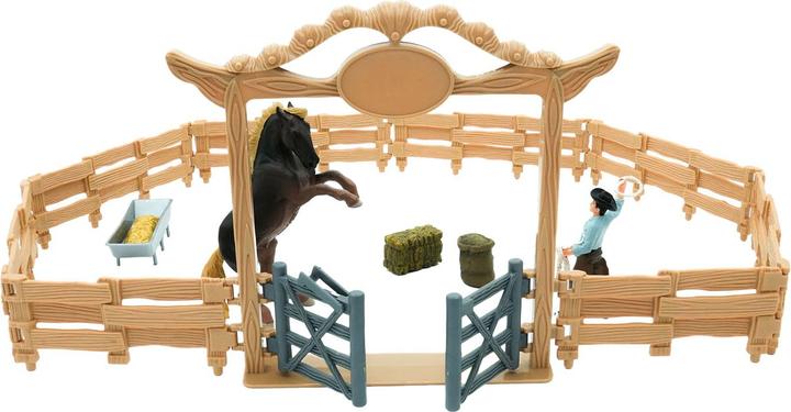 Image du produit Mojo - Enclos pour animaux de l'Ouest avec cowboy - Farm life, 14 pièces (MJ-380064)