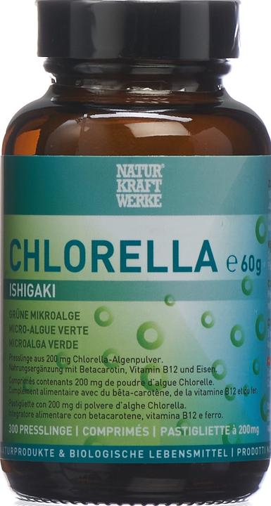 Produktbild NaturKraftWerke Chlorella Ishigaki Presslinge (300 Stück, Tabletten, 215 g)